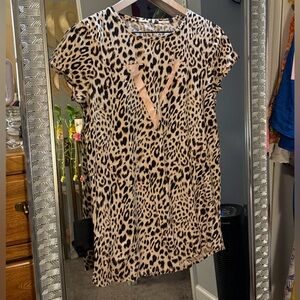 Victoria's Secret Animal Print Sleep Shirt/Sleep Dress XS